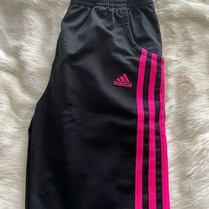 Big Girls Adidas Track Pants L 12/14